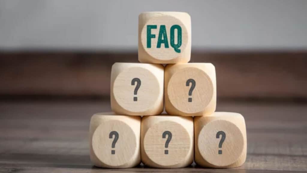 Cubes-and-dice-with-acronym-faq-frequently-asked-questions