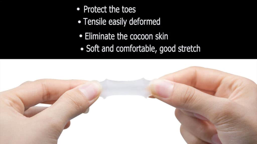 Transparent Silicone Gel Fingers Protector Corn Remover